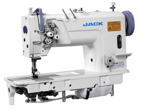 Jack JK-58420С-003 | без отключения игл | 1.5. 2-х игольные прямострочные челночного стежка | 1.  Прямострочные машины челночного стежка | Машины швейные | Товары